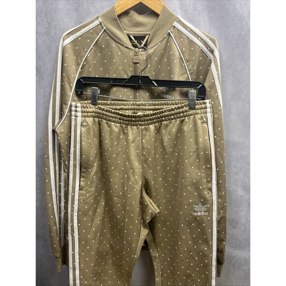 Adidas x Pharrell Williams Hu Hiking RareTracksuit 2pc Beige White READ Please - Picture 4 of 13